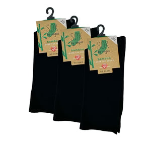 Bamboo Plain Loose Top Socks - NO SEAM