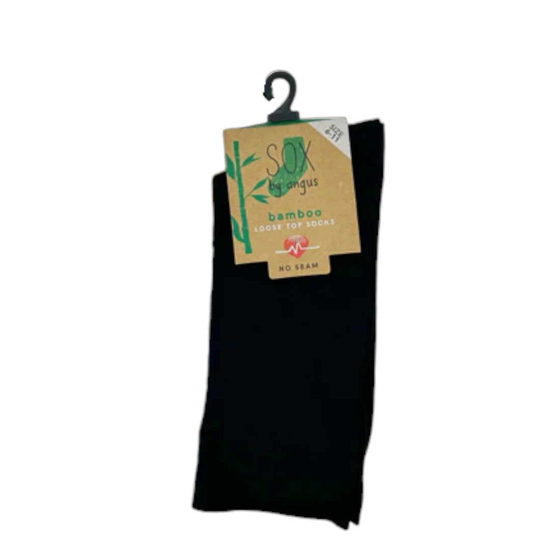 Bamboo Plain Loose Top Socks - NO SEAM