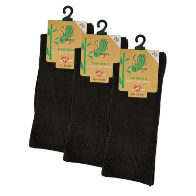 Bamboo Plain Loose Top Socks - NO SEAM
