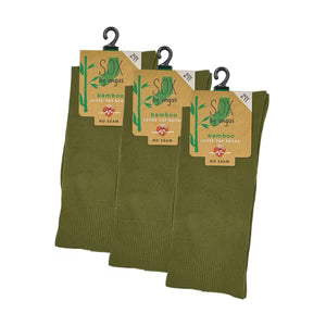 Bamboo Plain Loose Top Socks - NO SEAM