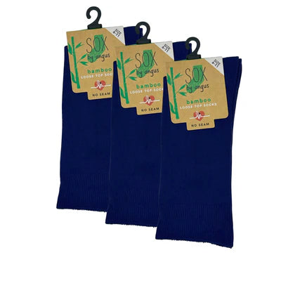 Bamboo Plain Loose Top Socks - NO SEAM
