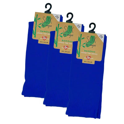 Bamboo Plain Loose Top Socks - NO SEAM