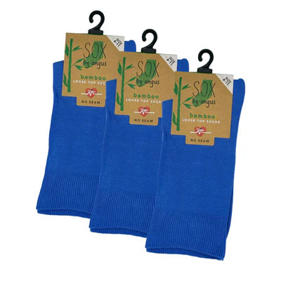 Bamboo Plain Loose Top Socks - NO SEAM