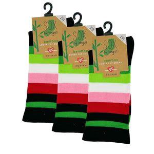 Bamboo Plain Loose Top Socks - NO SEAM