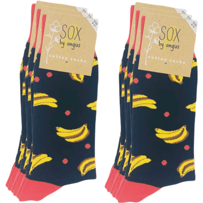 Dark Banana Socks