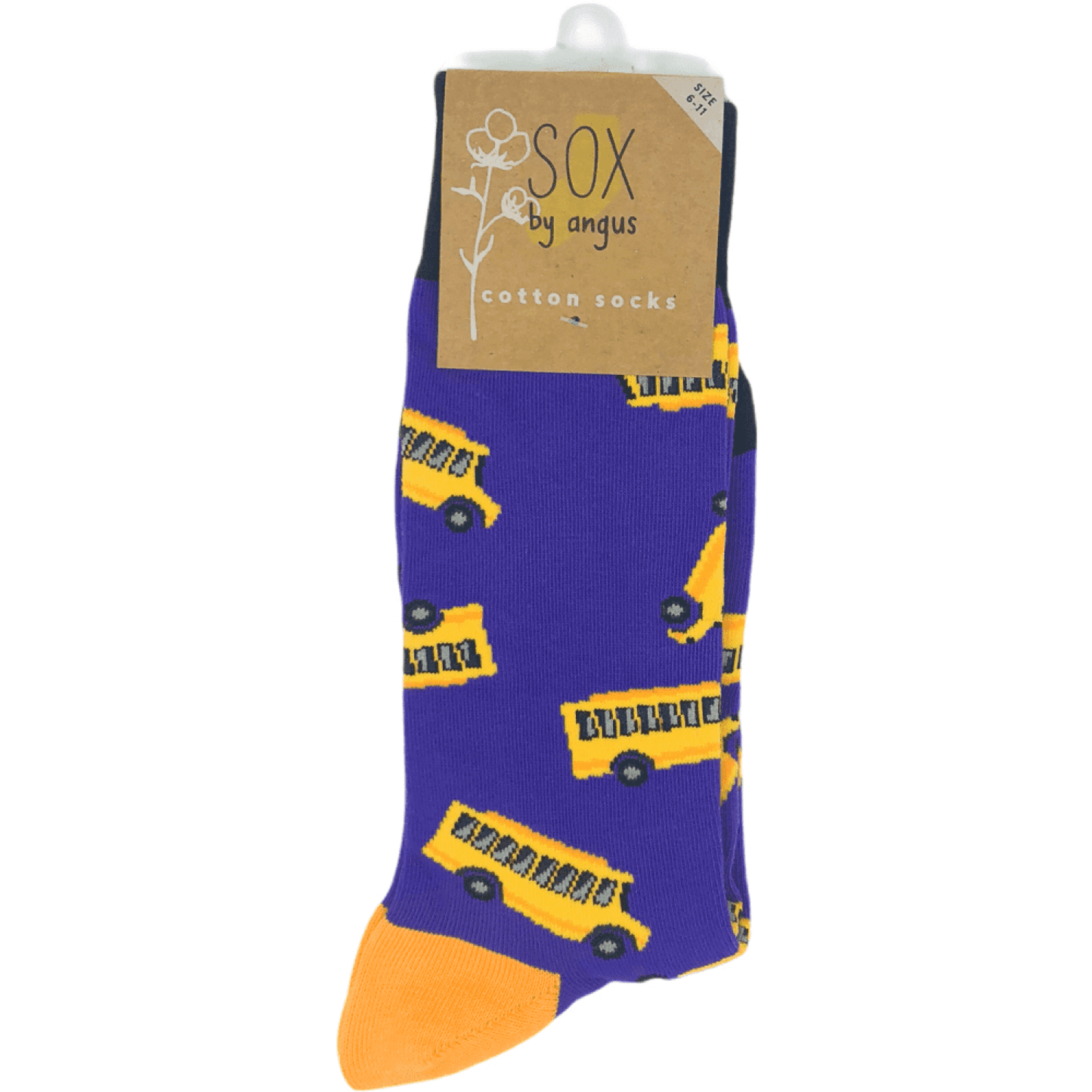 School Bus Socks