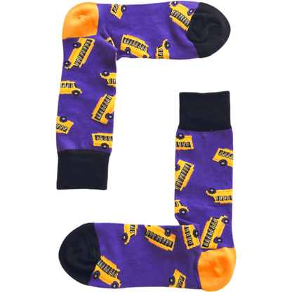 School Bus Socks