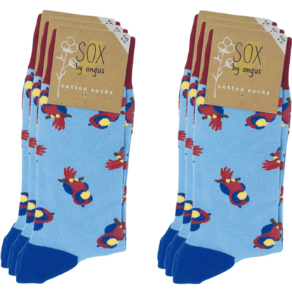 Parrot Socks 6-11