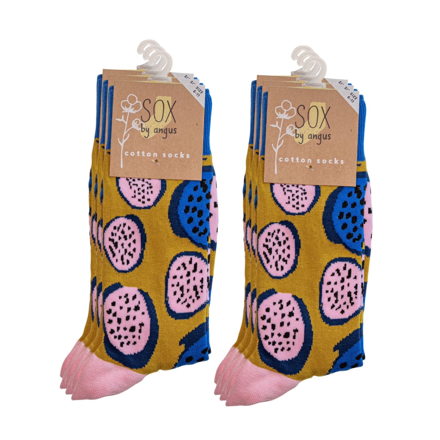 Dragonfruit Socks