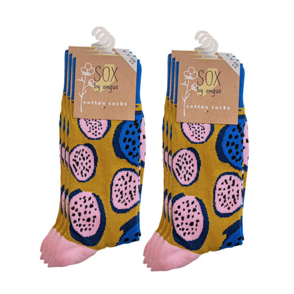 Dragonfruit Socks