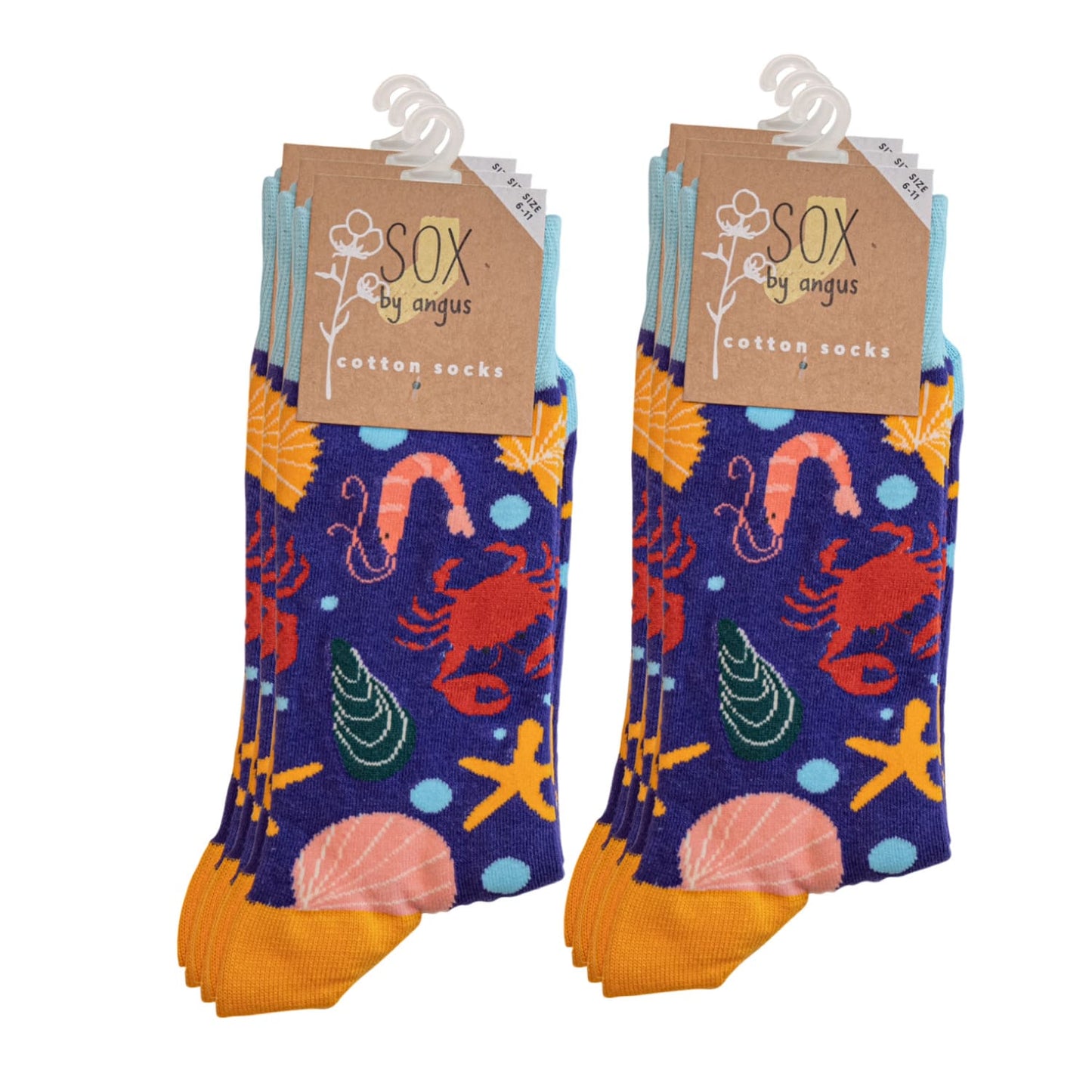 Sea Creatures Socks