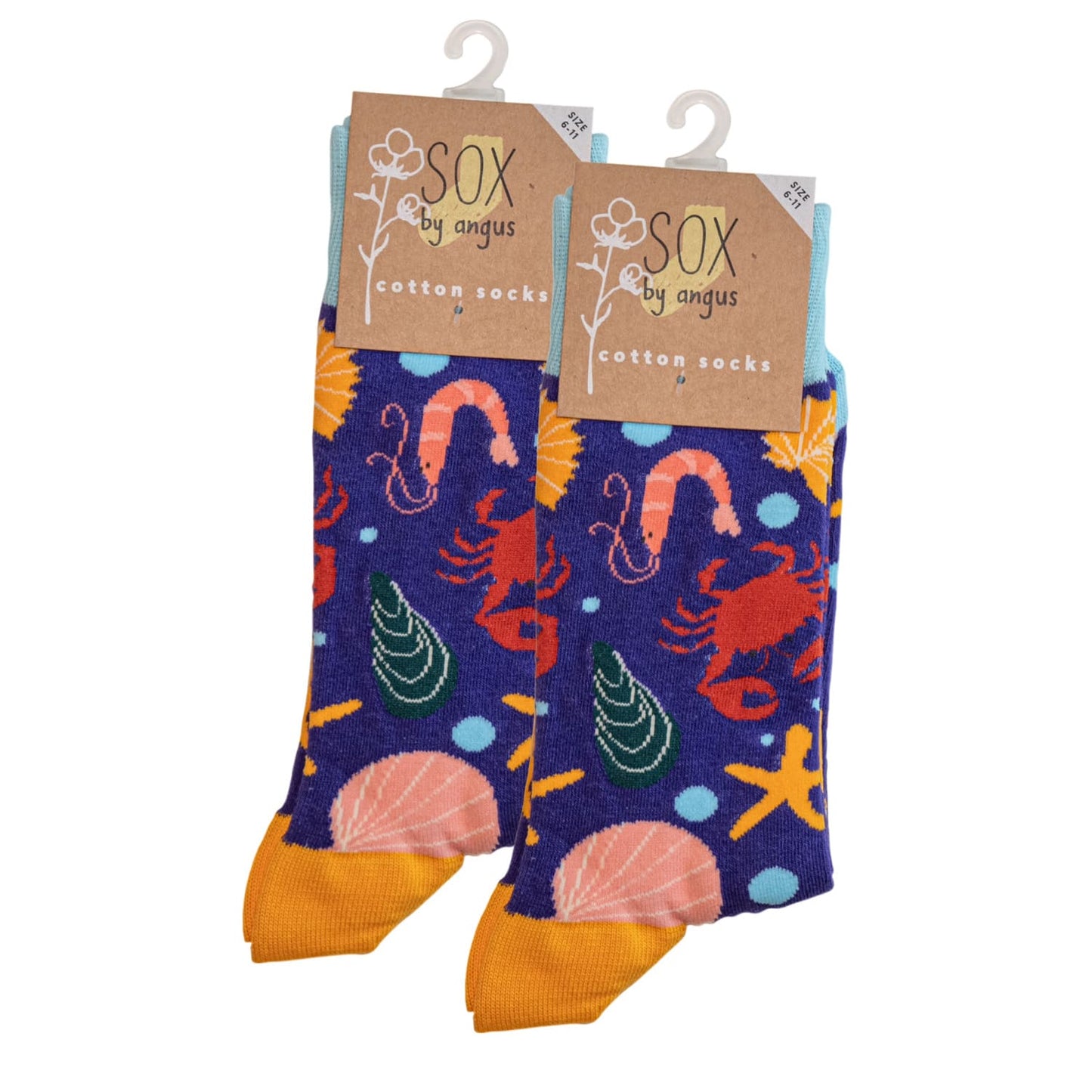 Sea Creatures Socks