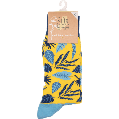 Tropical Leaves Socks