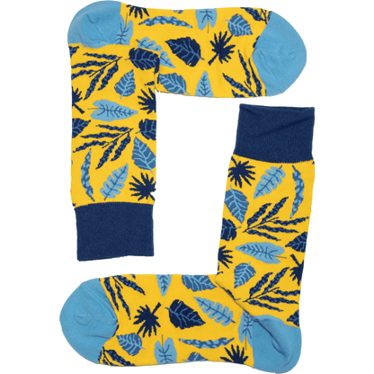 Tropical Leaves Socks