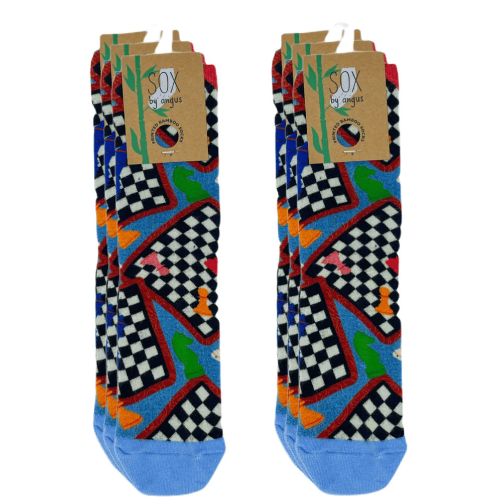 Bamboo Digital Printing Novelty Socks