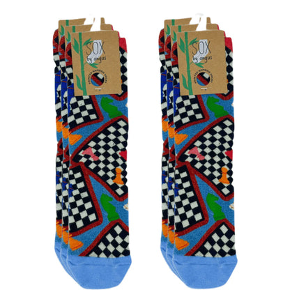 Bamboo Digital Printing Novelty Socks