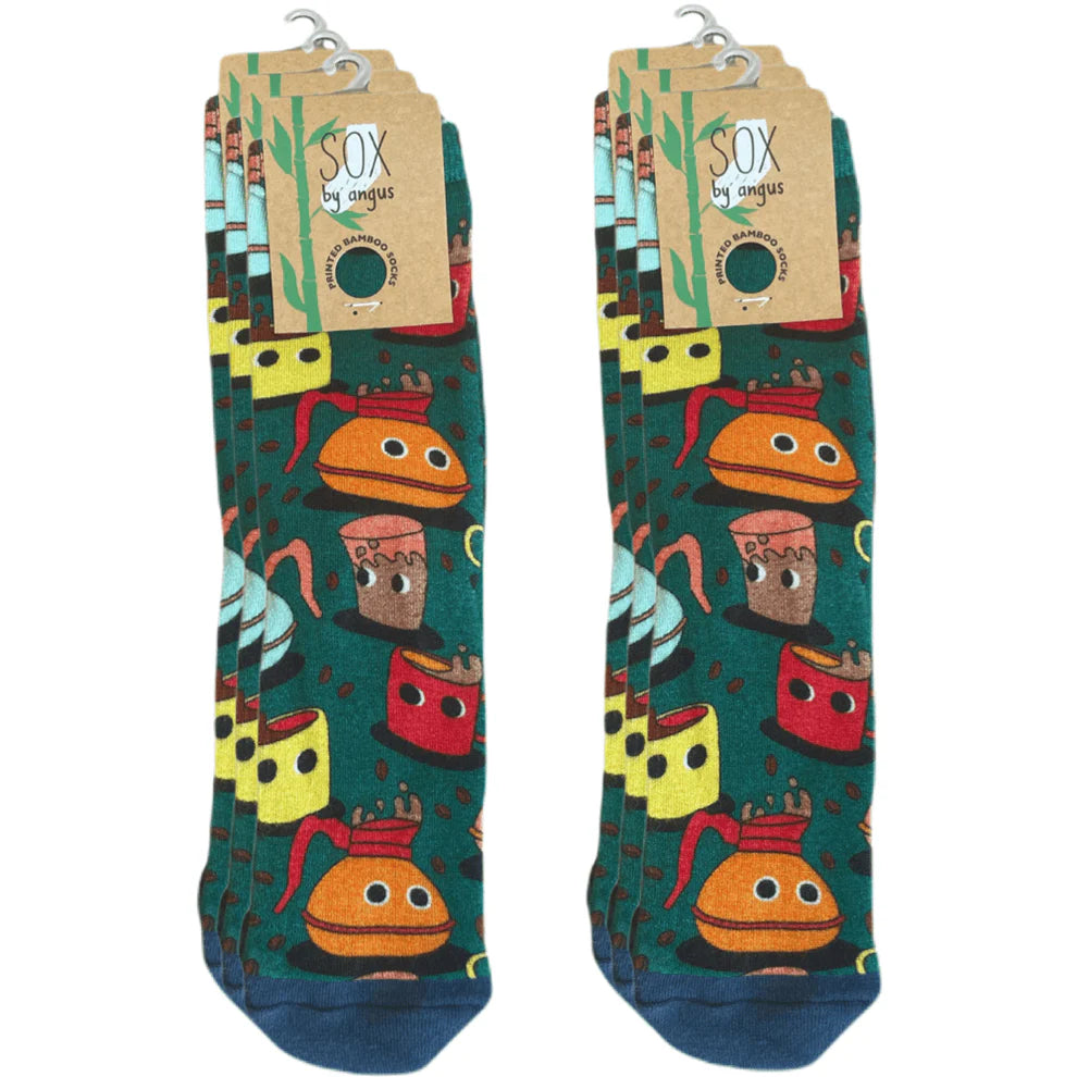 Bamboo Digital Printing Novelty Socks
