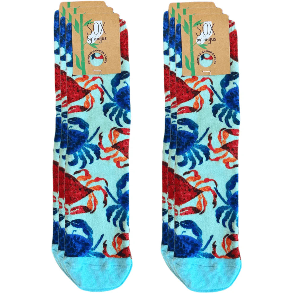 Bamboo Digital Printing Novelty Socks