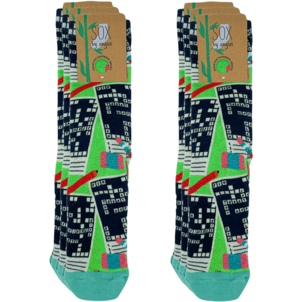 Bamboo Digital Printing Novelty Socks