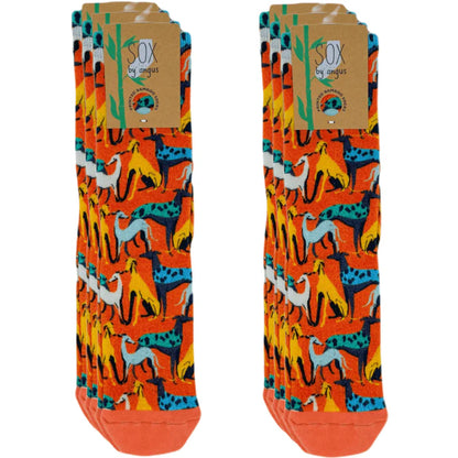 Bamboo Digital Printing Novelty Socks