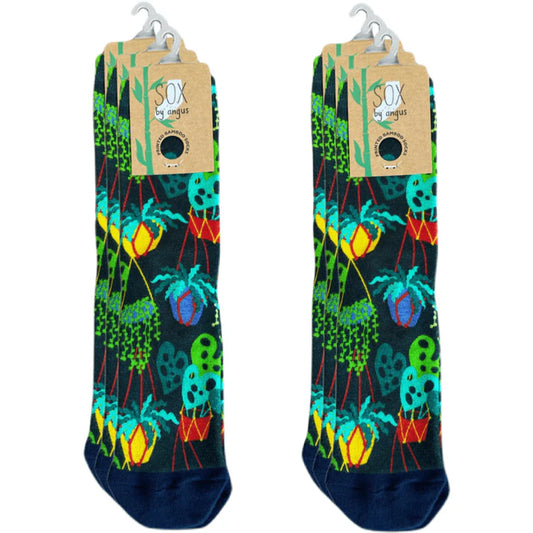 Bamboo Digital Printing Novelty Socks