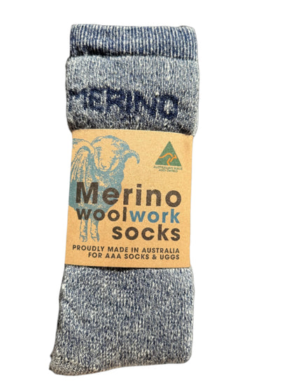 Australian Made Merino Wool Work Socks