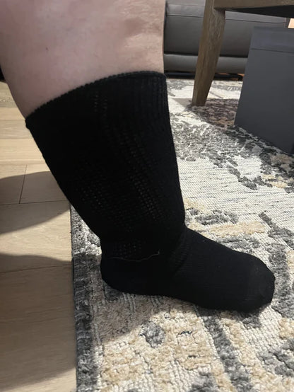 bamboo extra wide socks