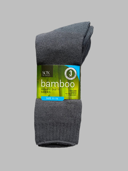 Bamboo Heavy Duty 3 Pair Pack