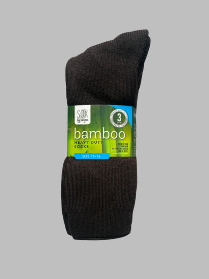 Bamboo Heavy Duty 3 Pair Pack