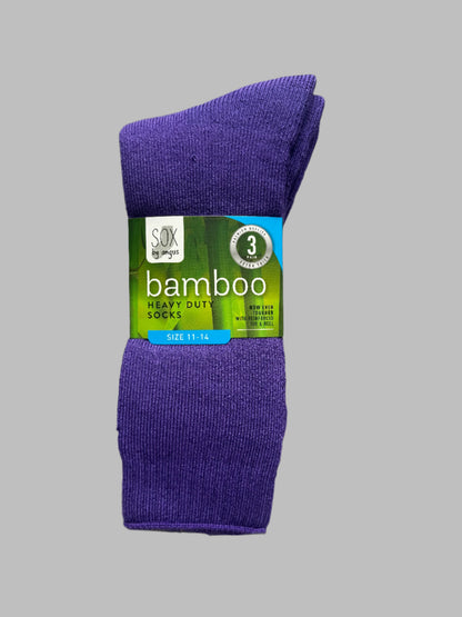 Bamboo Heavy Duty 3 Pair Pack