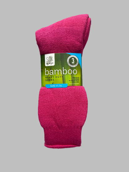 Bamboo Heavy Duty 3 Pair Pack