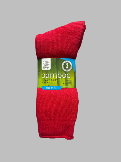 Bamboo Heavy Duty 3 Pair Pack