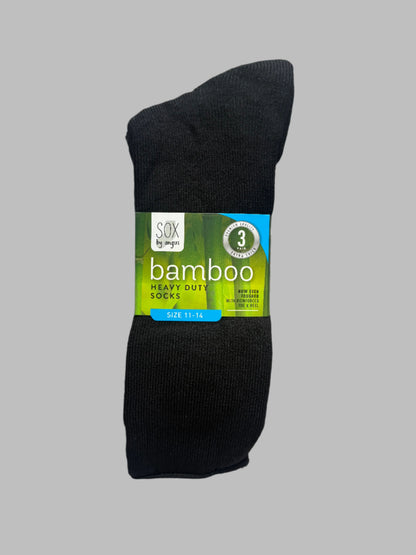 Bamboo Heavy Duty 3 Pair Pack