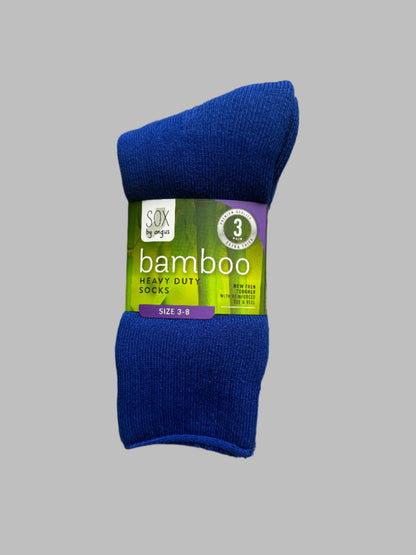 Bamboo Heavy Duty 3 Pair Pack