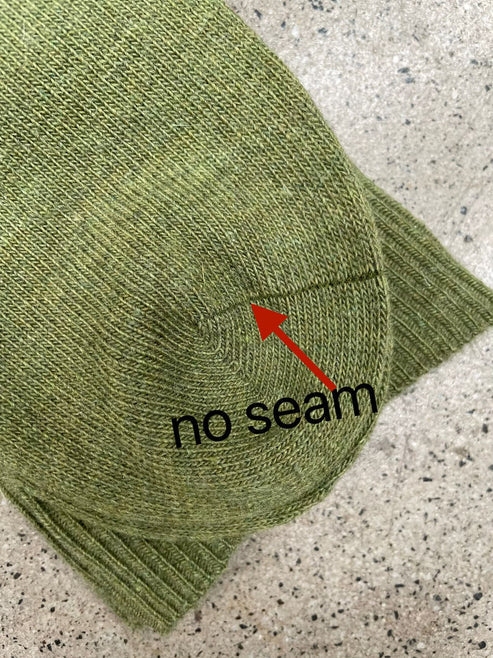 Angora Wool Blend Loose Top Socks