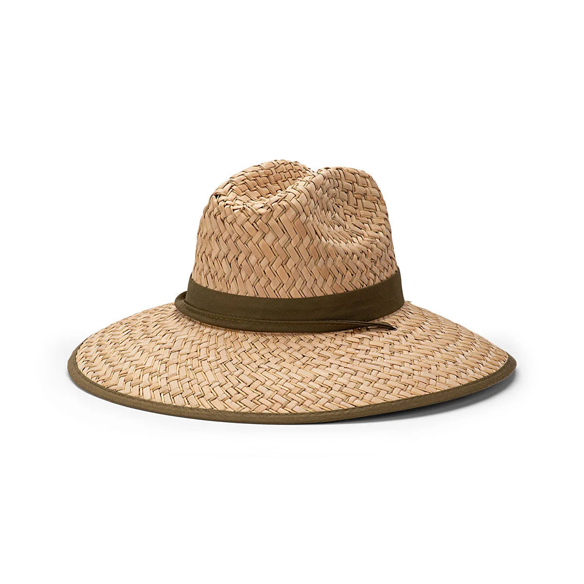 Avenel Hats - Easton Deluxe Rush Straw Fully Lined Hat Khaki