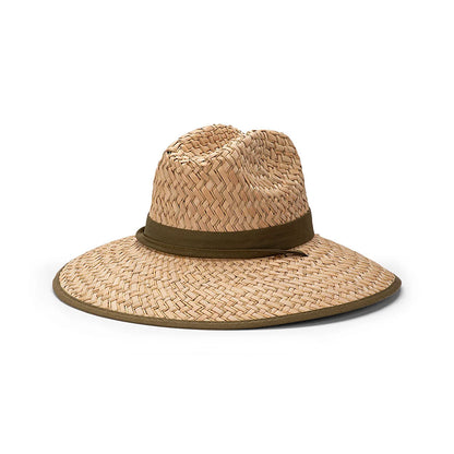 Avenel Hats - Easton Deluxe Rush Straw Fully Lined Hat Khaki