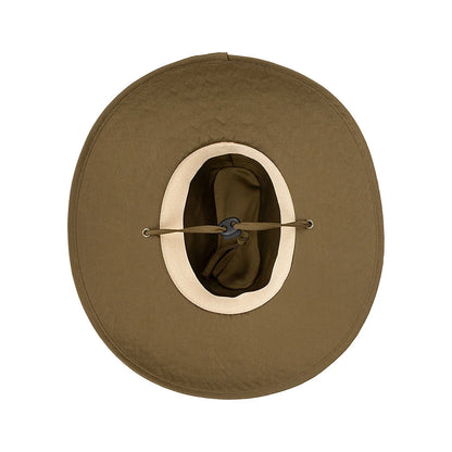 Avenel Hats - Easton Deluxe Rush Straw Fully Lined Hat Khaki