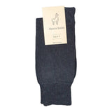 Alpaca Mid Weight Socks 6-11 Black