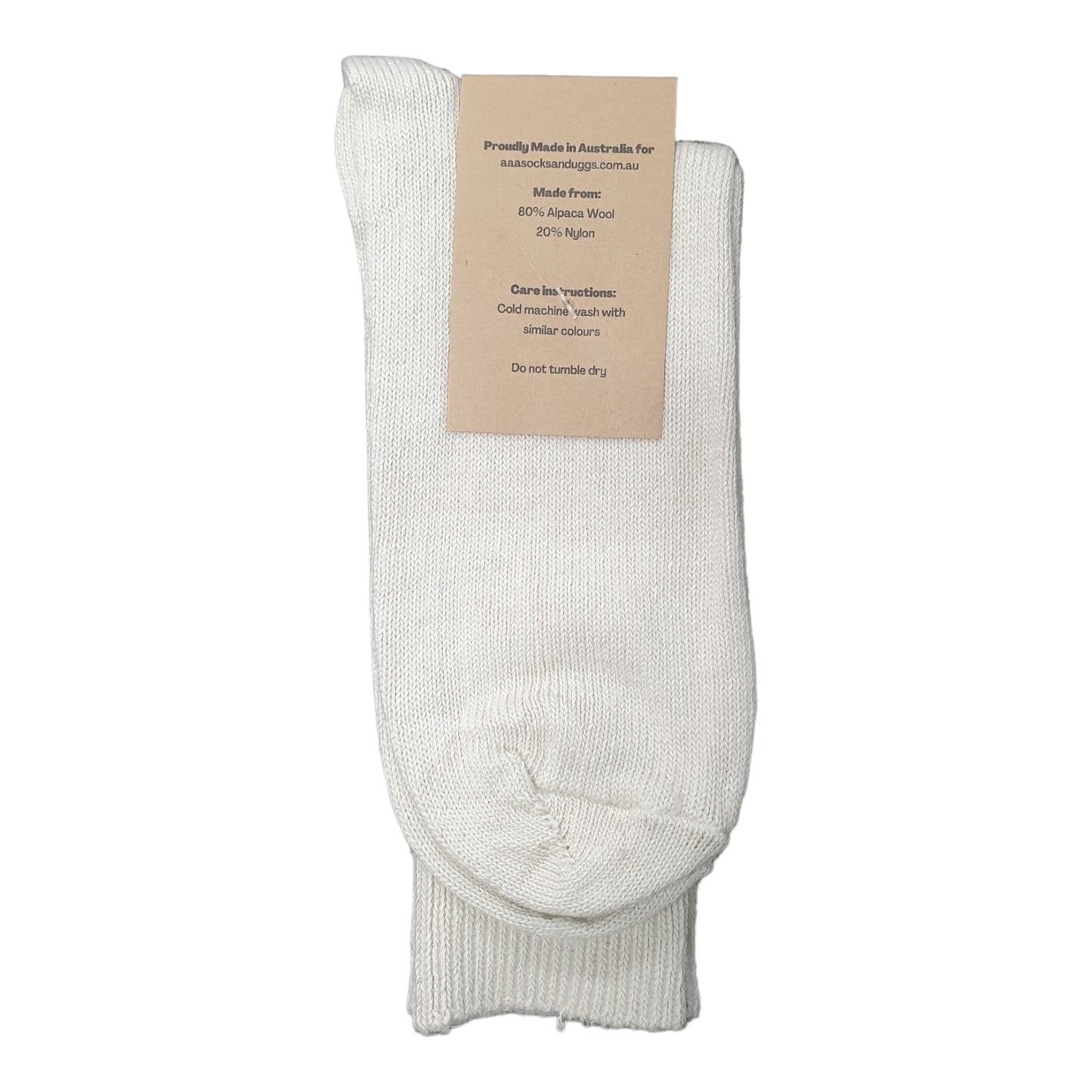 Alpaca Mid weight Socks 6-11 Beige