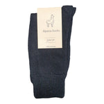 Alpaca Mid Weight Socks 3-8 Black