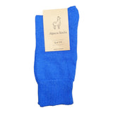 Alpaca Mid Weight Socks 3-8 Royal Blue