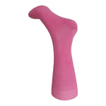 Merino Wool Fine Knit Dress Socks // 6-11 Pink