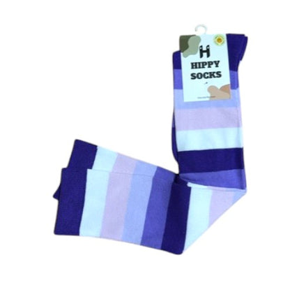 Knee high Rainbow Hippy Socks 7-11