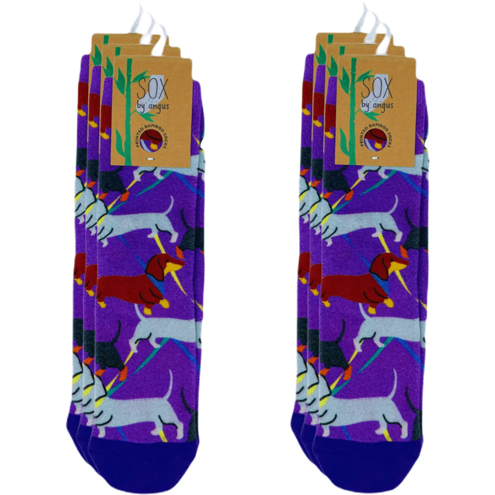 Bamboo Digital Printing Novelty Socks