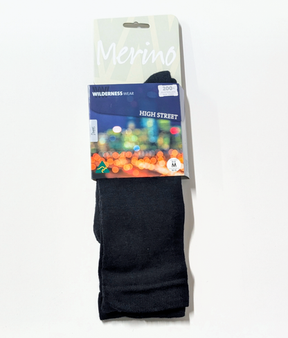 Wilderness Wear High Street Merino Wool Cushion Dress Sock Australian Made