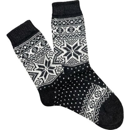 Snowflake EU Wool Socks