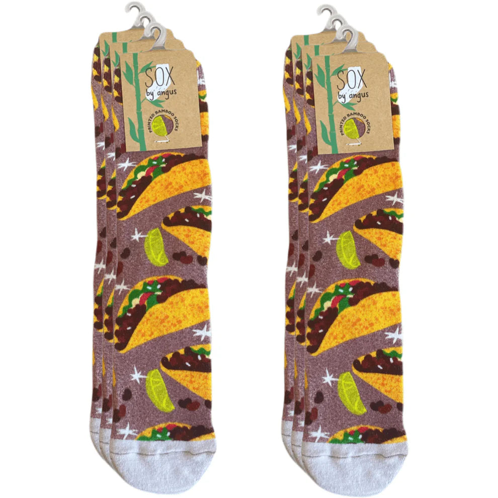 Bamboo Digital Printing Novelty Socks