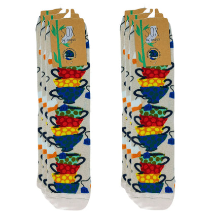 Bamboo Digital Printing Novelty Socks