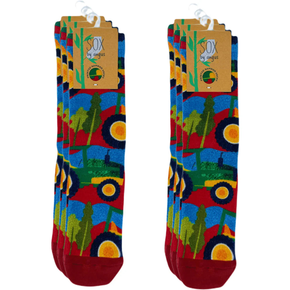 Bamboo Digital Printing Novelty Socks